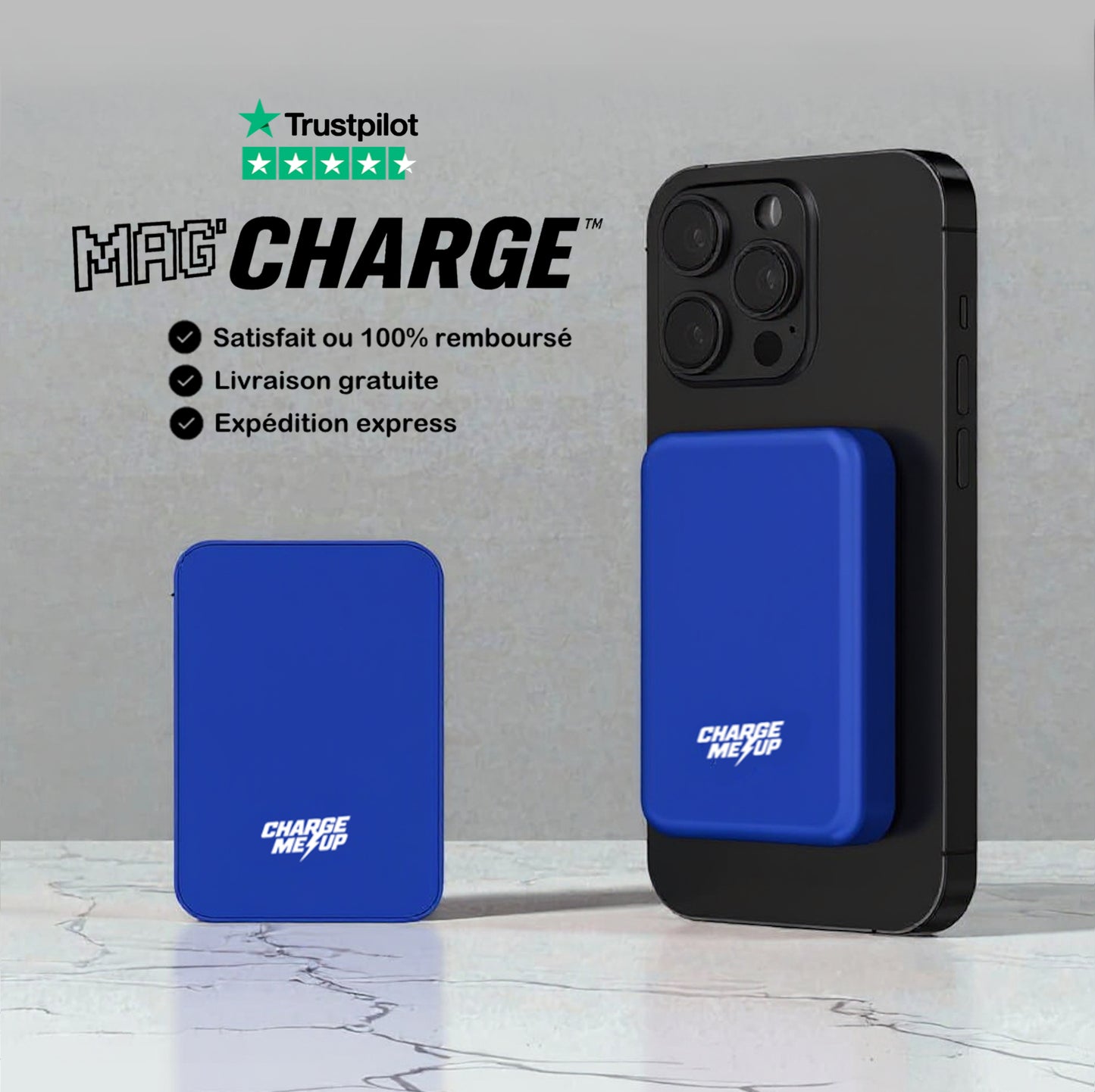 Batterie externe MagSafe Charge Me Up - 5000 MAH