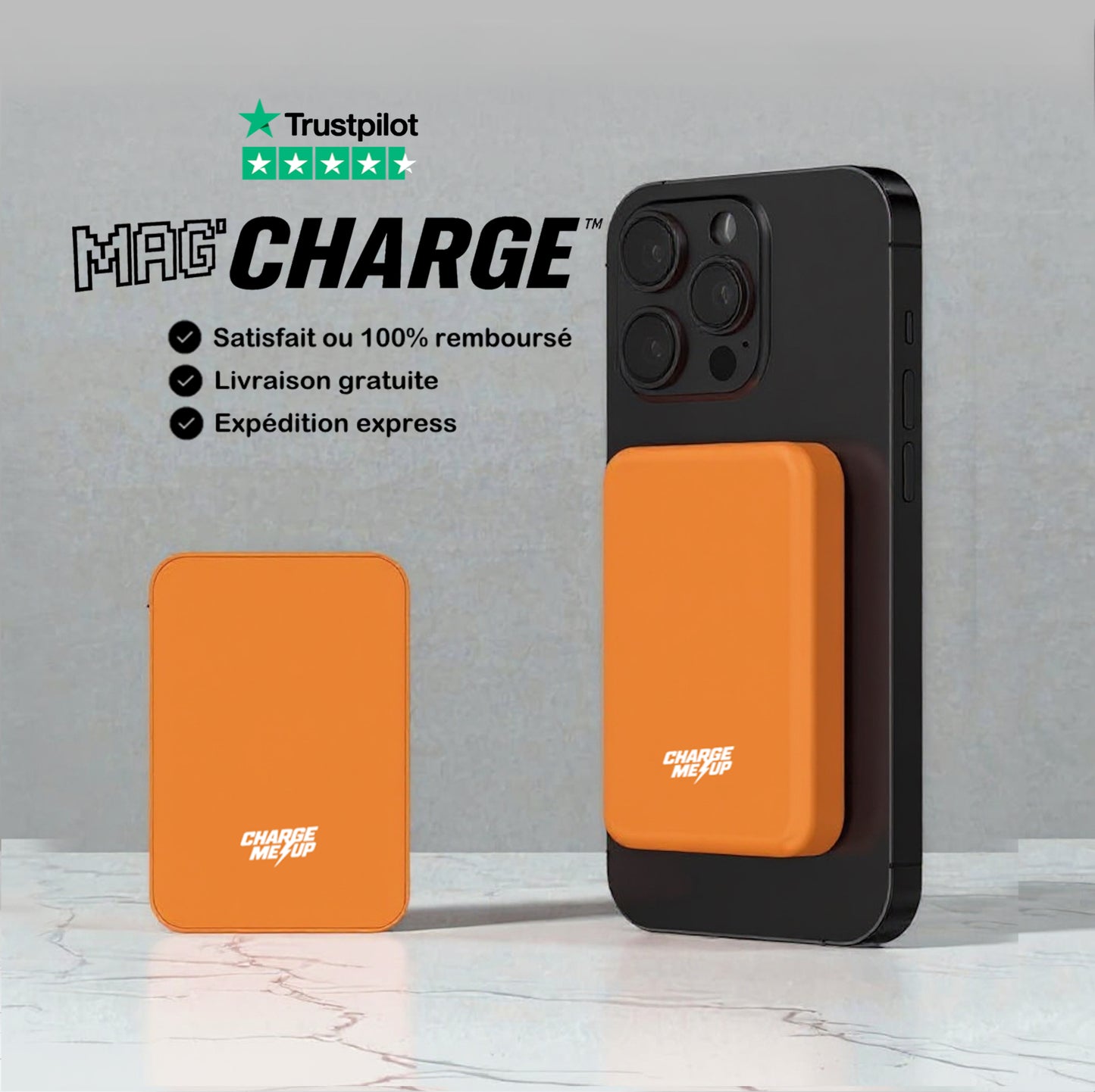 Batterie externe MagSafe Charge Me Up - 5000 MAH